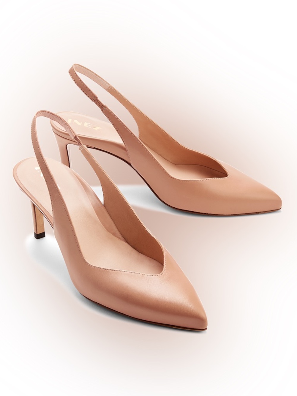 Inez Mia Slingback in Almond Nappa size 9.5 W